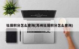 社保积分怎么查询(苏州社保积分怎么查询)