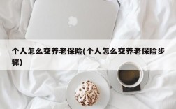 个人怎么交养老保险(个人怎么交养老保险步骤)