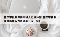 重庆市社会保障局和人力资源部(重庆市社会保障局和人力资源部三支一扶)