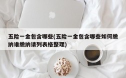 五险一金包含哪些(五险一金包含哪些如何缴纳谁缴纳请列表格整理)