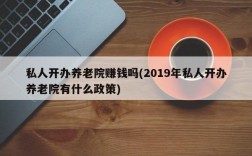 私人开办养老院赚钱吗(2019年私人开办养老院有什么政策)