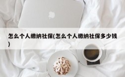 怎么个人缴纳社保(怎么个人缴纳社保多少钱)