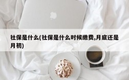 社保是什么(社保是什么时候缴费,月底还是月初)