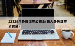 12329用身份证查公积金(输入身份证查公积金)