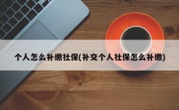 个人怎么补缴社保(补交个人社保怎么补缴)