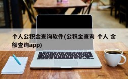 个人公积金查询软件(公积金查询 个人 余额查询app)