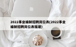 2022事业编制招聘岗位表(2022事业编制招聘岗位表福建)